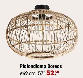 Kwantum Plafondlamp boreas aanbieding