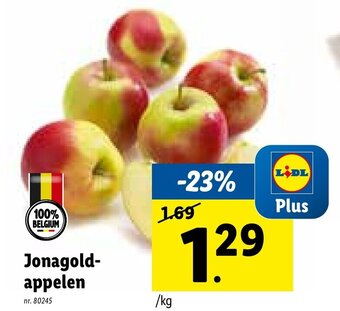 Lidl Jonagold appelen aanbieding