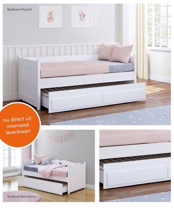 Baby & Tiener Bedbank Madrid & Barcelona aanbieding