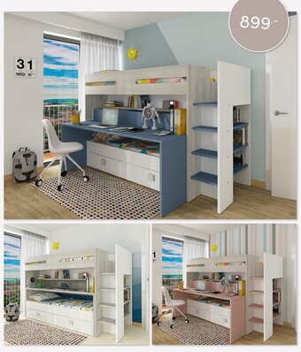 Baby & Tiener Hoogslaper Spectra aanbieding