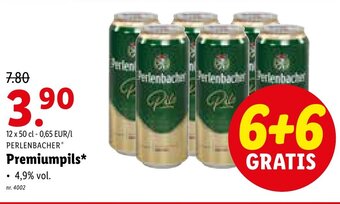 Lidl Perlenbacher Premiumpils aanbieding