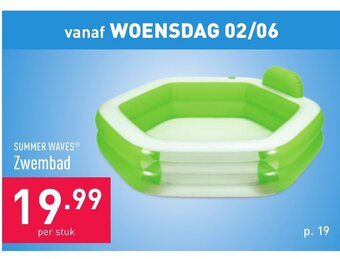 ALDI Summer Waves Zwembad aanbieding