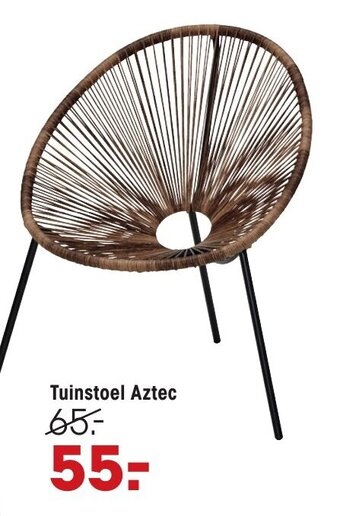 Kwantum Tuinstoel aztec aanbieding