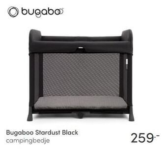 Baby & Tiener Bugaboo stardust black campingbedje aanbieding