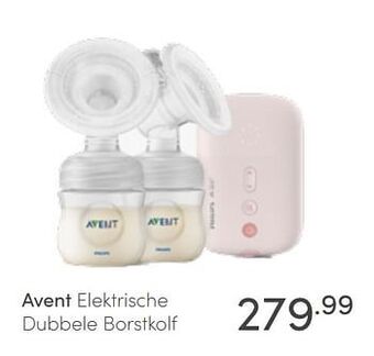 Baby & Tiener Philips avent elektrische dubbele borstkolf aanbieding