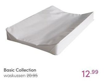 Baby & Tiener Basic collection waskussen aanbieding