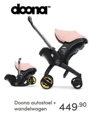 Baby & Tiener Doona autostoel + wandelwagen aanbieding