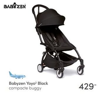 Baby & Tiener Babyzen yoyo2 black compacte buggy aanbieding