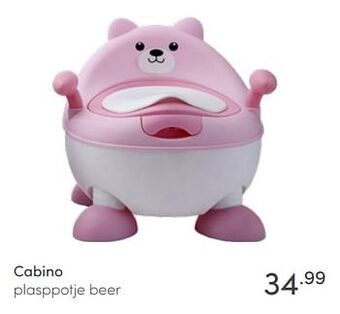 Baby & Tiener Cabino plasppotje beer aanbieding