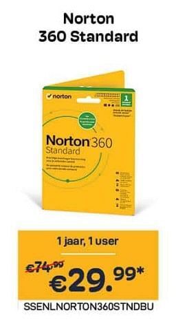 CompuDeals Norton 360 standard aanbieding