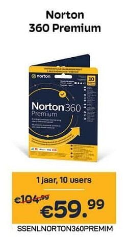 CompuDeals Norton 360 premium aanbieding