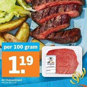 Albert Heijn Ah chateaubriand aanbieding