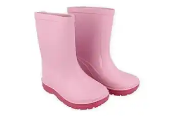 Mode-Mania Regenlaars Pvc Meisjes Maat 21/35 - Roze