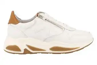 Berca Shoes Bibob Sneaker Laag Dames Volledig Leder Chunky - Wit aanbieding