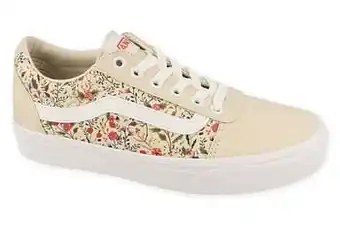 Berca Shoes Vans Sneaker Laag Dames Ward Ditzy Floral - Beige aanbieding