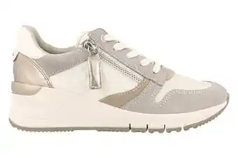 Berca Shoes Tamaris Sneaker Laag Dames - Wit aanbieding