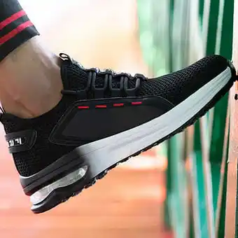Berca Shoes Safetyrunner Sneaker Laag Milano Workers Safety Sneaker - Zwart aanbieding