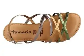 Berca Shoes Tamaris Sandaal Dames - Multicolor aanbieding