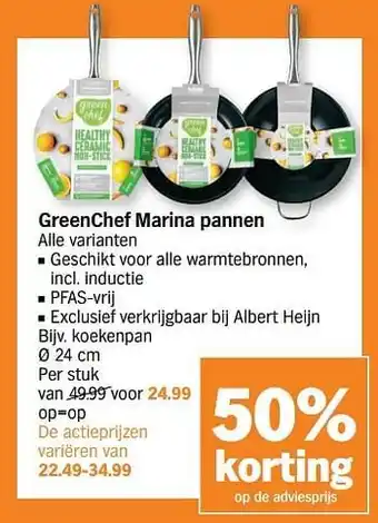 Greenchef marina koekenpan