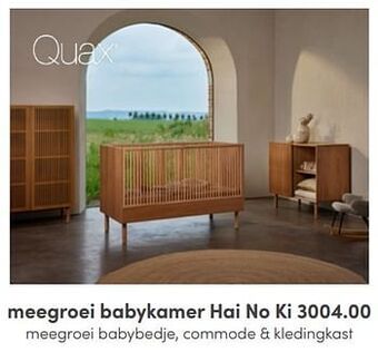 Baby & Tiener Meegroei babykamer hai no ki aanbieding
