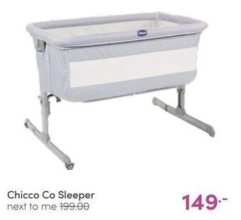 Baby & Tiener Chicco co sleeper next to me aanbieding