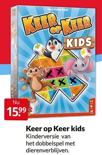 Boekenvoordeel Keer op keer kids aanbieding