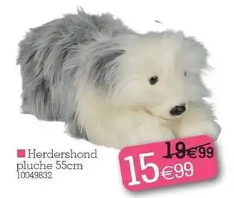 Yess Herdershond pluche aanbieding