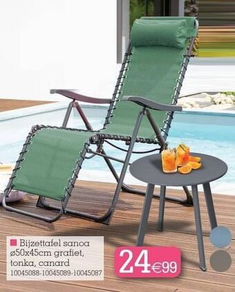 Yess Bijzettafel sanoa aanbieding