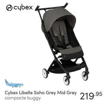 Baby & Tiener Cybex libelle soho grey mid grey compacte buggy aanbieding