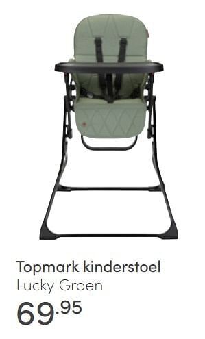 Baby & Tiener Topmark kinderstoel lucky groen aanbieding