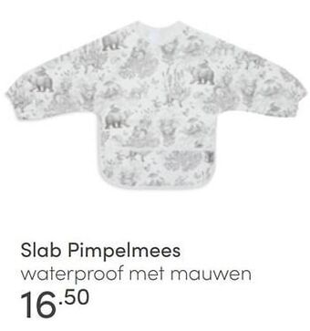 Slab pimpelmees waterproof met mauwen