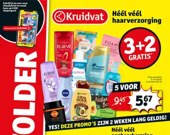 Kruidvat Heel veel haarverzorging aanbieding