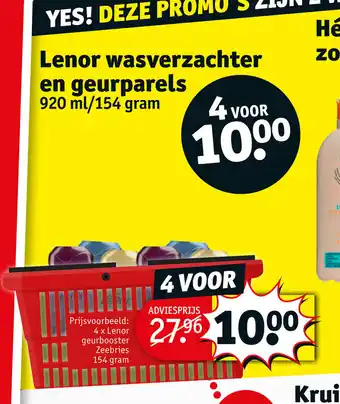 Lenor wasverzachter en geurparels 920 ml / 154 gram