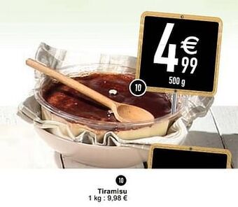 Cora Tiramisu aanbieding