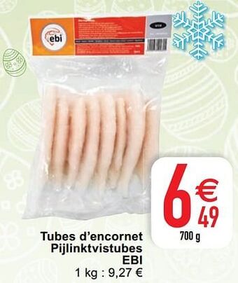 Cora Tubes d’encornet pijlinktvistubes ebi aanbieding