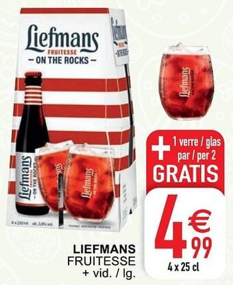 Cora Liefmans fruitesse aanbieding