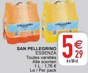 Cora San pellegrino essenza aanbieding
