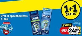 Kruidvat Opzetborstel precision clean aanbieding