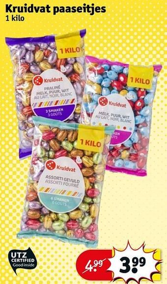 Kruidvat Kruidvat paaseitjes aanbieding