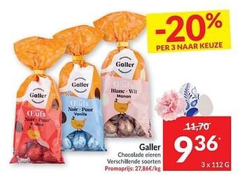 Galler chocolade eieren