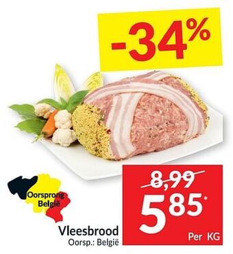 Intermarché Vleesbrood aanbieding
