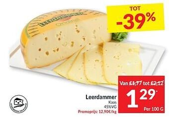 Intermarché Leerdammer kaas aanbieding