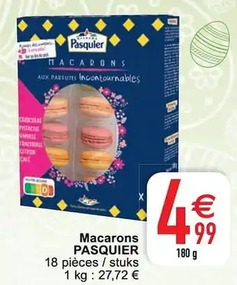 Cora Macarons pasquier aanbieding