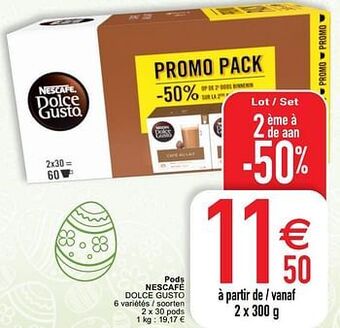 Cora Pods nescafé dolce gusto aanbieding