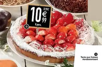 Cora Tarte aux fraises aardbeientaart aanbieding