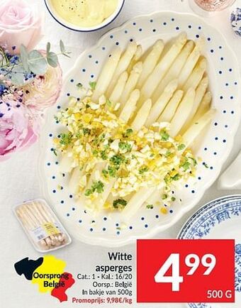 Intermarché Witte asperges aanbieding