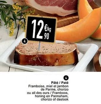 Cora Pâté - paté aanbieding