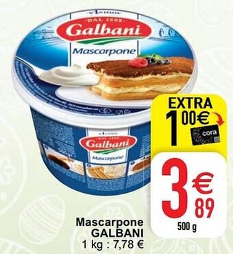 Cora Mascarpone galbani aanbieding