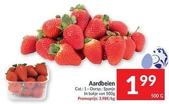 Intermarché Aardbeien aanbieding
