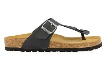 Berca Shoes Cosmos Comfort Teenslipper Heren - Zwart aanbieding